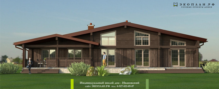 Проект дома Ивановский