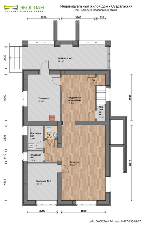 Планировка дома Суздальский 238, этаж 2