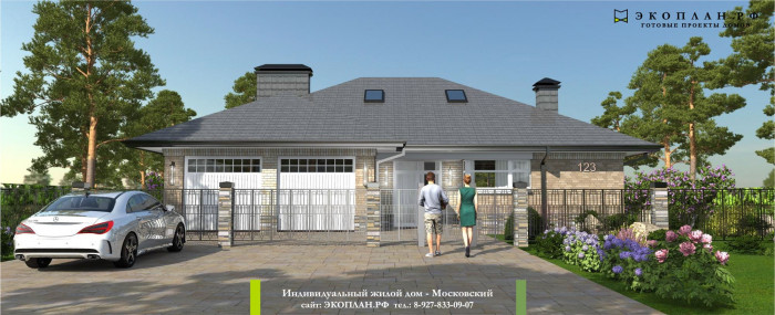 Проект дома Московский