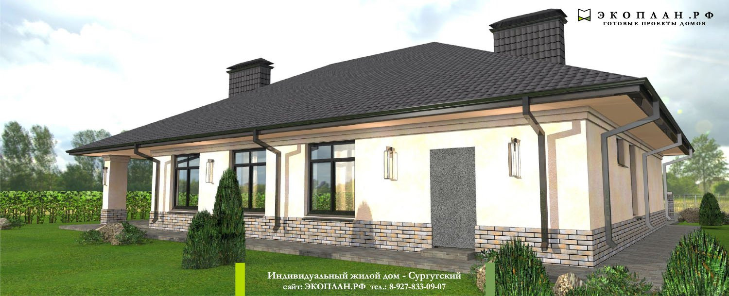 Проект дома «Сургутский», вид 5