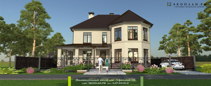 Проект дома Уфимский 236